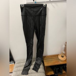 Aritzia Wilfred leather leggings
